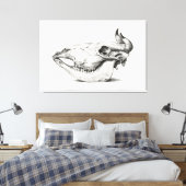 Jean Bernard art painting Leinwanddruck (Insitu (Schlafzimmer))