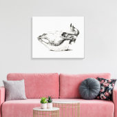 Jean Bernard Kunstmalerei Leinwanddruck (Insitu (Wohnzimmer))