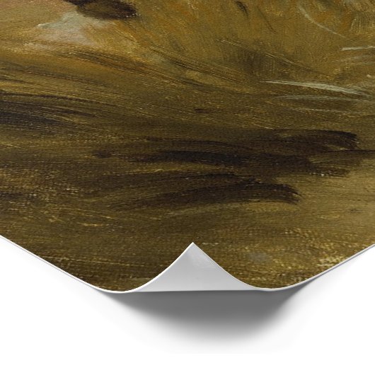 Jean Charles Cazin - Hütte in den Dünen Poster (Ecke)