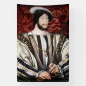 Jean Clouet - Francois I, König von Frankreich Banner (Vertikal)