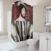 Jean Clouet - Francois I, König von Frankreich Duschvorhang (Beispiel)