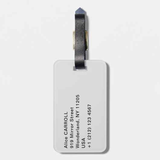 Jean Clouet - Francois I, König von Frankreich Gepäckanhänger (Rückseite vertikal)