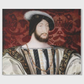 Jean Clouet - Francois I, König von Frankreich Geschenkpapier (Flach)