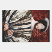Jean Clouet - Francois I, König von Frankreich Geschenkpapier Set (Vorderseite 2)
