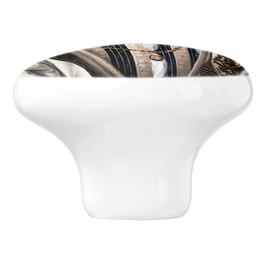 Jean Clouet - Francois I, König von Frankreich Keramikknauf (Seitenansicht)