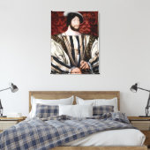 Jean Clouet - Francois I, König von Frankreich Leinwanddruck (Insitu (Schlafzimmer))