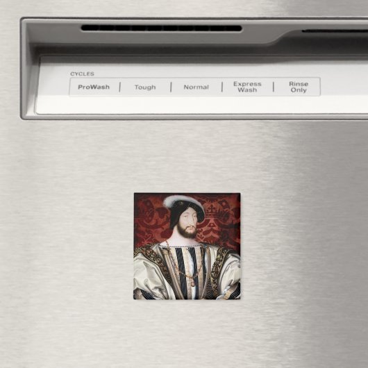 Jean Clouet - Francois I, König von Frankreich Magnet (In Situ (Geschirrspüler))