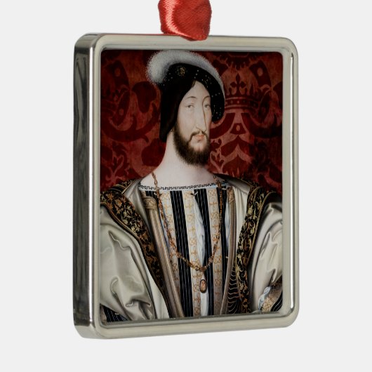Jean Clouet - Francois I, König von Frankreich Ornament Aus Metall (Rechts)