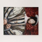 Jean Clouet - Francois I, König von Frankreich Puzzle (Horizontal)