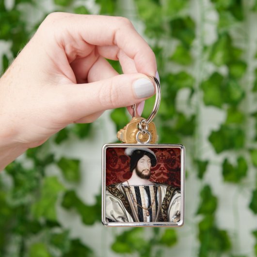 Jean Clouet - Francois I, König von Frankreich Schlüsselanhänger (Hand)