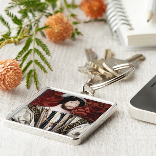 Jean Clouet - Francois I, König von Frankreich Schlüsselanhänger (Seite)