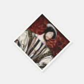 Jean Clouet - Francois I, König von Frankreich Serviette (Ecke)