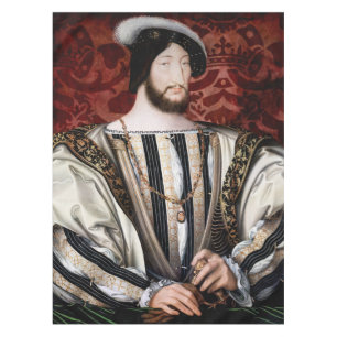 Jean Clouet - Francois I, König von Frankreich Tischdecke