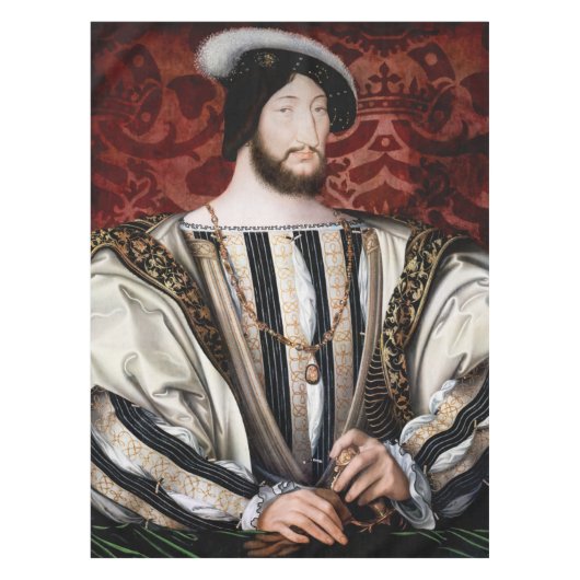 Jean Clouet - Francois I, König von Frankreich Tischdecke (Vorderseite)