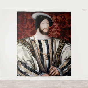 Jean Clouet - Francois I, König von Frankreich Wandteppich
