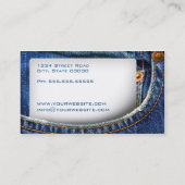 Jean Cool Business Cards Visitenkarte (Rückseite)