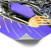 Jean Cyborg Babe Poster (Ecke)