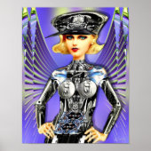 Jean Cyborg Babe Poster (Vorne)
