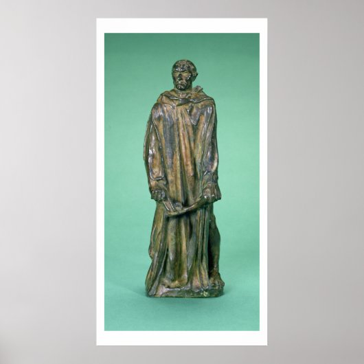 Jean d'Aire aus den Burghers of Calais (Bronze) Poster (Vorne)