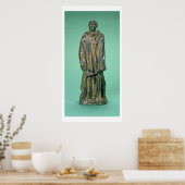 Jean d'Aire aus den Burghers of Calais (Bronze) Poster (Küche)
