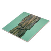 Jean d'Aire, von den Burghers von Calais (Bronze) Fliese (Seite)