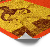 Jean Dawson Chaos Now* Tour Poster (Ecke)