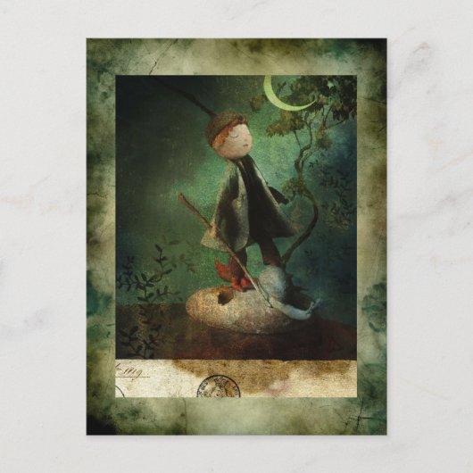 Jean de la Lune Postkarte (Vorderseite)