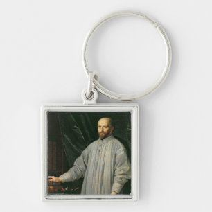 Jean Duvergier de Hauranne Abbot von Schlüsselanhänger