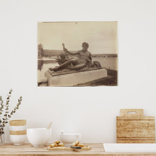 Jean-Eugène-Auguste Atget - Versailles Fotograf Poster (Küche)