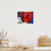 Jean Fouquet - Details zu Madonna und Kind Poster (Küche)