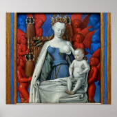 Jean Fouquet - Madonna lactans Poster (Vorne)