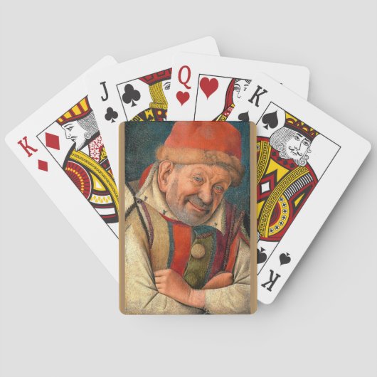 Jean Fouquet Portrait vom Monte Tamaro Spielkarten (Rückseite)