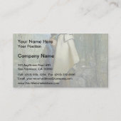 Jean-Francois-Hirse der strickende Shepherdess Visitenkarte (Vorderseite)