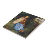 Jean-Francois Millet - Das Knitter Fliese (Seite)