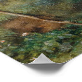 Jean-Francois Millet - Das Knitter Poster (Ecke)