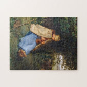 Jean-Francois Millet - Das Knitter Puzzle (Horizontal)