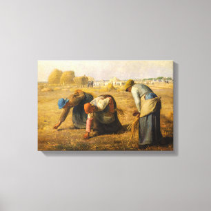 Jean-Francois Millet - Die Ährenleserinnen Leinwanddruck