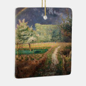 Jean-Francois Millet - Frühjahr in Barbizon Keramikornament (Rechts)