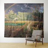 Jean-Francois Millet - Frühjahr in Barbizon Wandteppich (Beispiel (Horizontal))