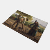 Jean-Francois Millet - Kartoffelpflanzer Fußmatte (Schrägansicht)
