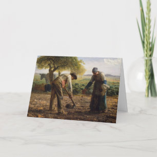 Jean-Francois Millet - Kartoffelpflanzer Karte