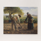 Jean-Francois Millet - Kartoffelpflanzer Puzzle (Horizontal)