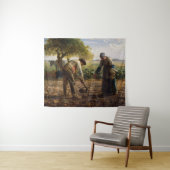 Jean-Francois Millet - Kartoffelpflanzer Wandteppich (Beispiel (Horizontal))