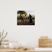 Jean-François Millet Potato Planters Poster (Küche)