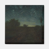 Jean-Francois Millet - Starry Night Magnet (Vorne)