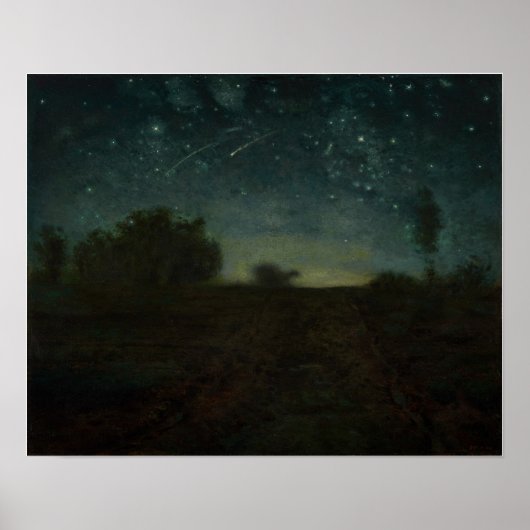 Jean-Francois Millet - Starry Night Poster (Vorne)