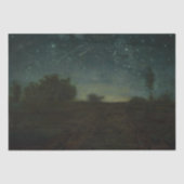 Jean-Francois Millet - Starry Night Seidenpapier (Vorderseite)