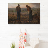 Jean-Francois Millet - The Angelus Banner (InSitu)