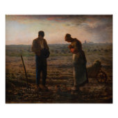 Jean-Francois Millet - The Angelus Fotodruck (Vorne)