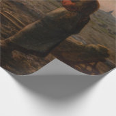 Jean-Francois Millet - The Angelus Geschenkpapier (Ecke)